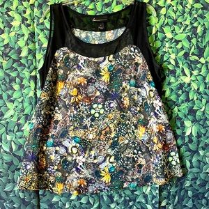 Size 14 Lane Bryant Sheer Top